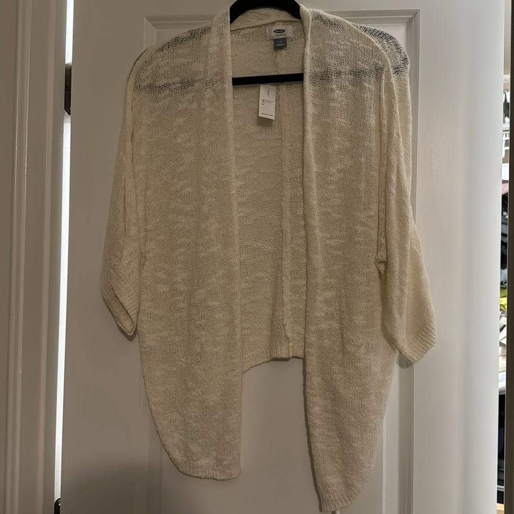 Cream cardigan